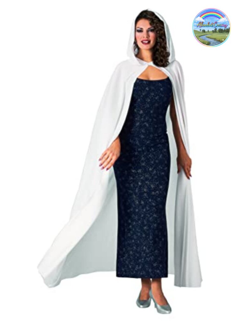 Full Length Hooded Cape Costume Accessory Adult Halloween